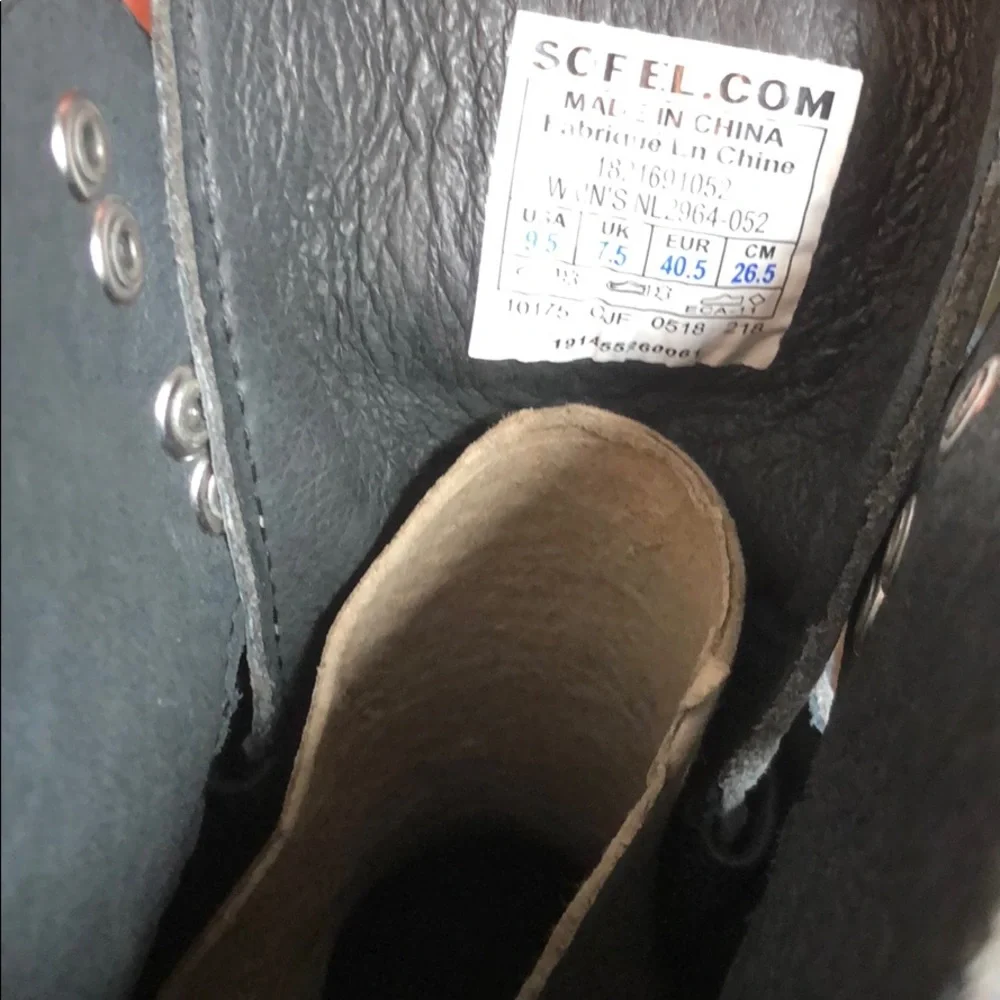 NWT Sorel After Hours lace Boot / bootie wedge - Picture 8 of 12